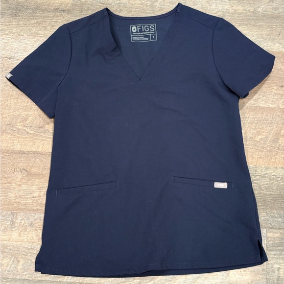 FIGS Technical Collection Dark Blue Scrub Set - Picture 5 of 7